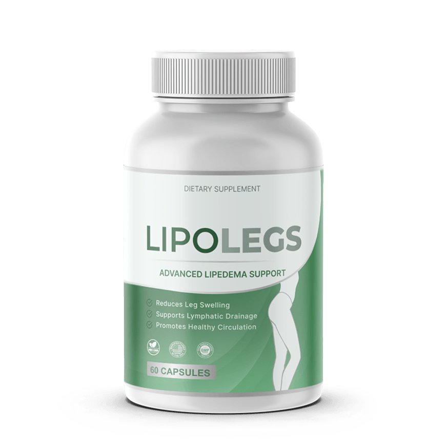 LIPOLEGS – Advanced Lipedema Support supplement bottle